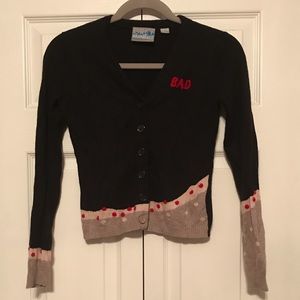 Cardigan Sweater Embroidered BAD